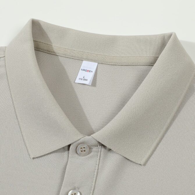 Men’s Premium Summer Polo Shirt – Lightweight Solid Color Short Sleeve T-Shirt, 2025 Casual Collection - 图片 19