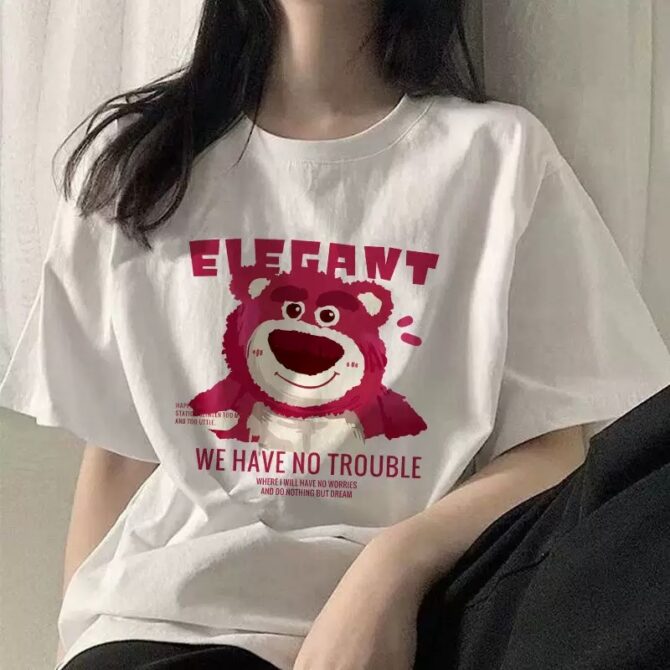 Unisex Ice-Silk T-Shirt – Summer Cool Round Neck Tee in Hong Kong Street Style - 图片 3