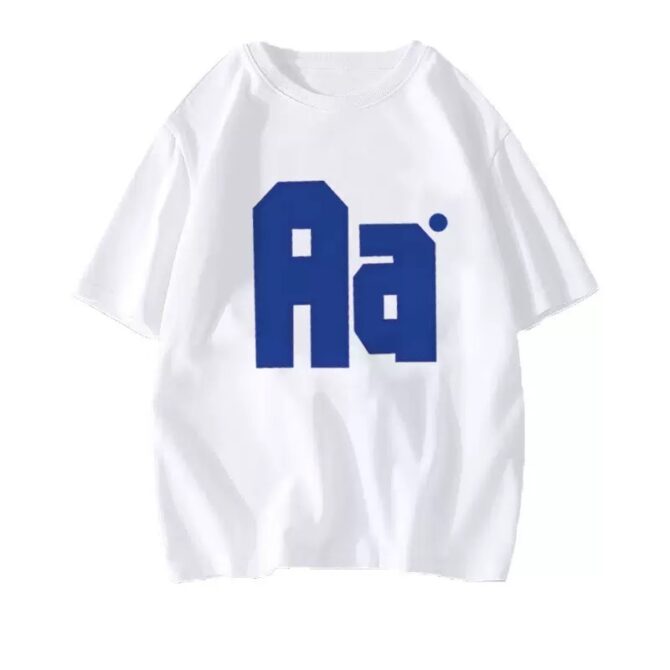 Unisex Ice-Silk T-Shirt – Summer Cool Round Neck Tee in Hong Kong Street Style - 图片 6