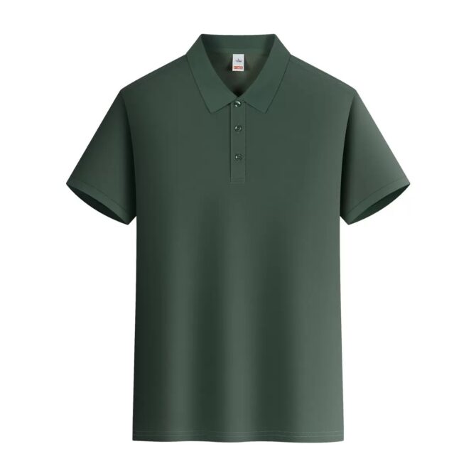 High-End Seamless Polo Shirt – 210g Premium Fabric, Soft Texture, Summer Business Style - 图片 18