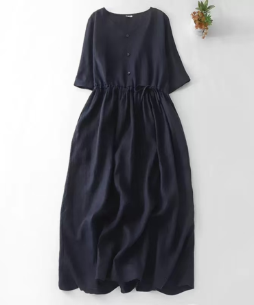 Simple drawstring waist