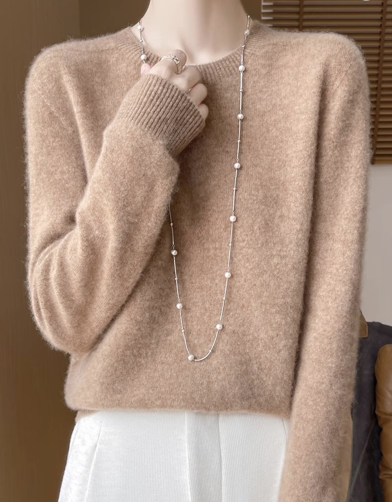 Round-neck short knitwear - 图片 4