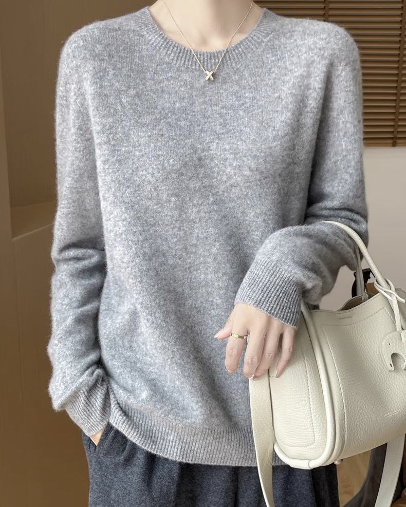 Round-neck short knitwear - 图片 5