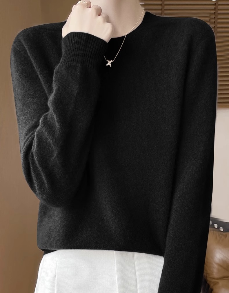 Round-neck short knitwear - 图片 7
