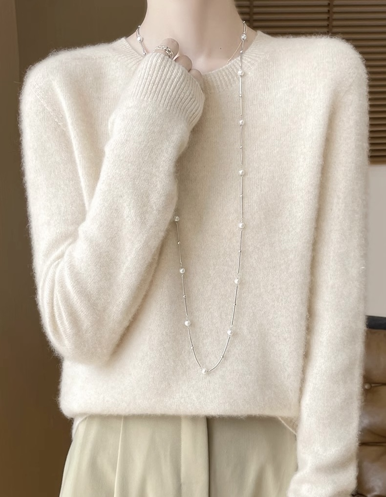 Round-neck short knitwear - 图片 8